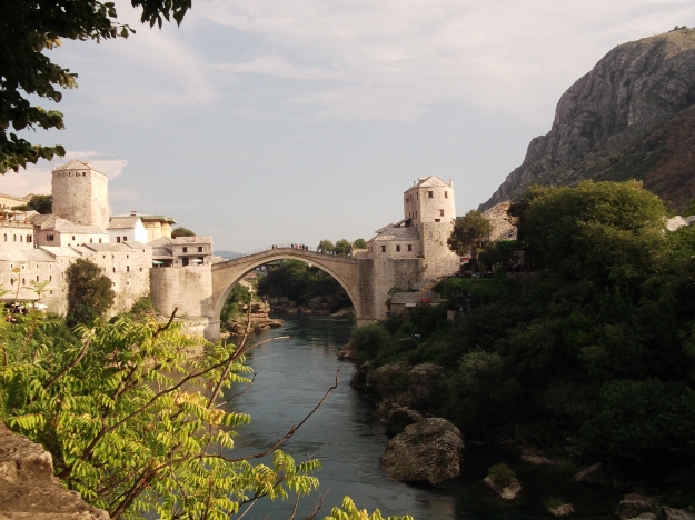 A picture I took of Stari Most (Old Bridge) in Mostar, Bosnia, August 2011