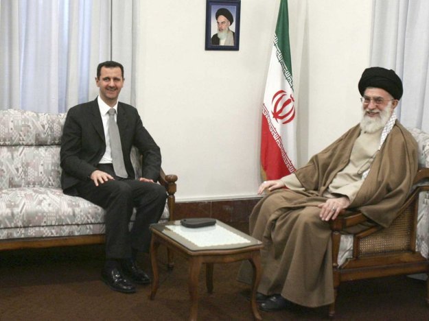 Assad meeting with the boss